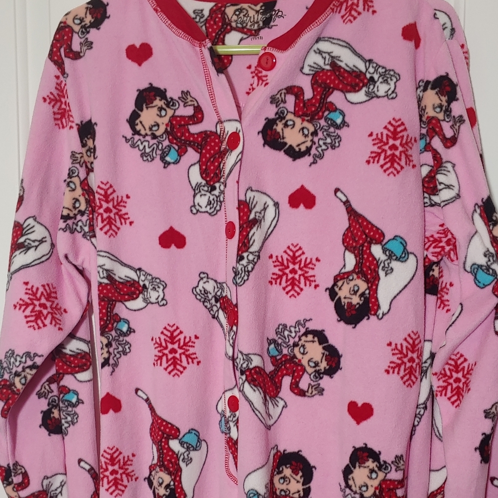 Betty Boop Onesie Pajamas